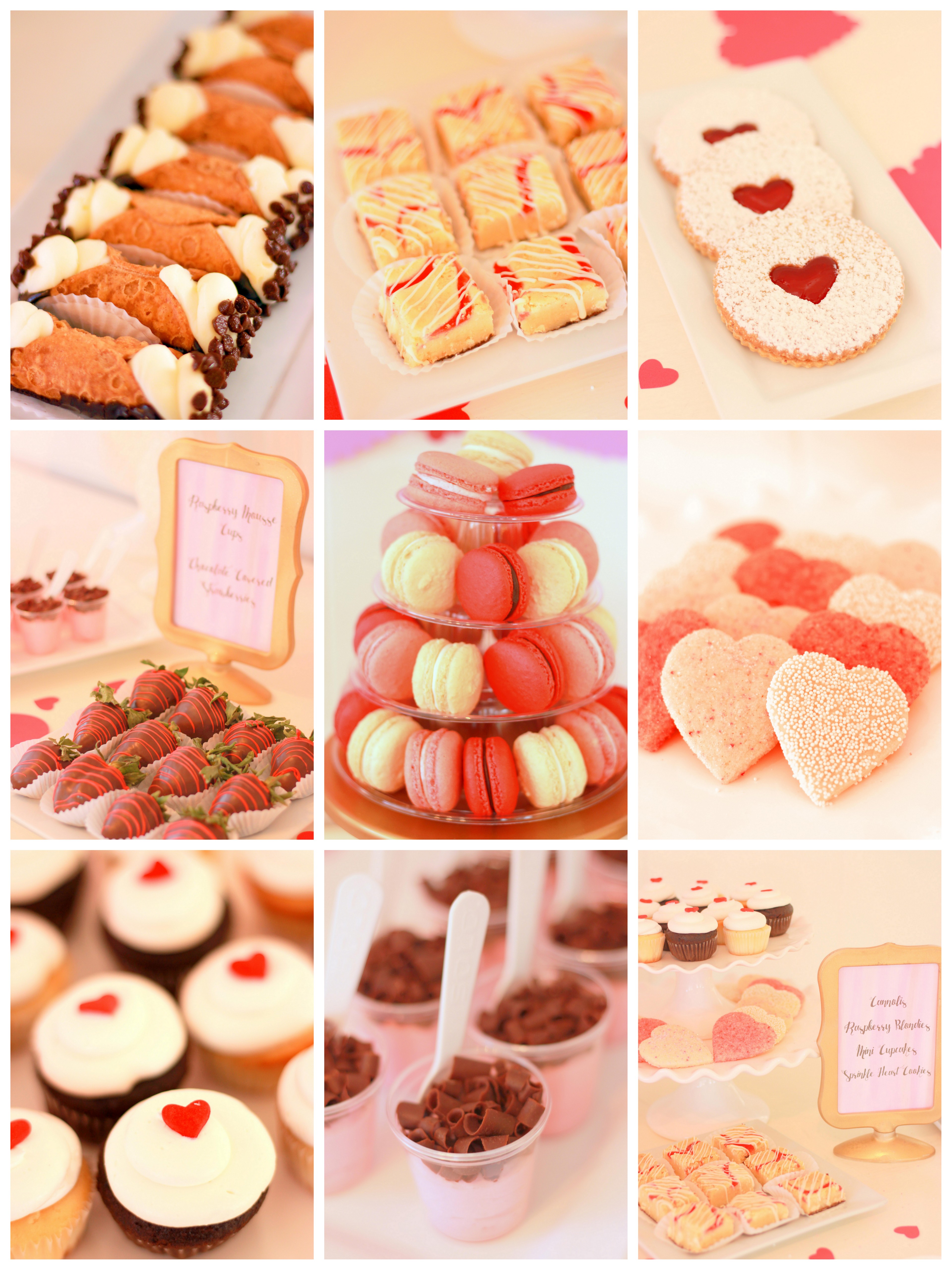 Cafe Pierrot Valentine's Day Collage